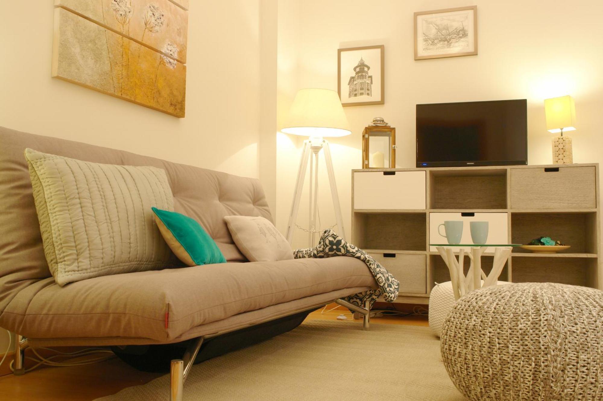 Moderno Y Centrico Apartamento 1 Dormitorio Málaga Buitenkant foto