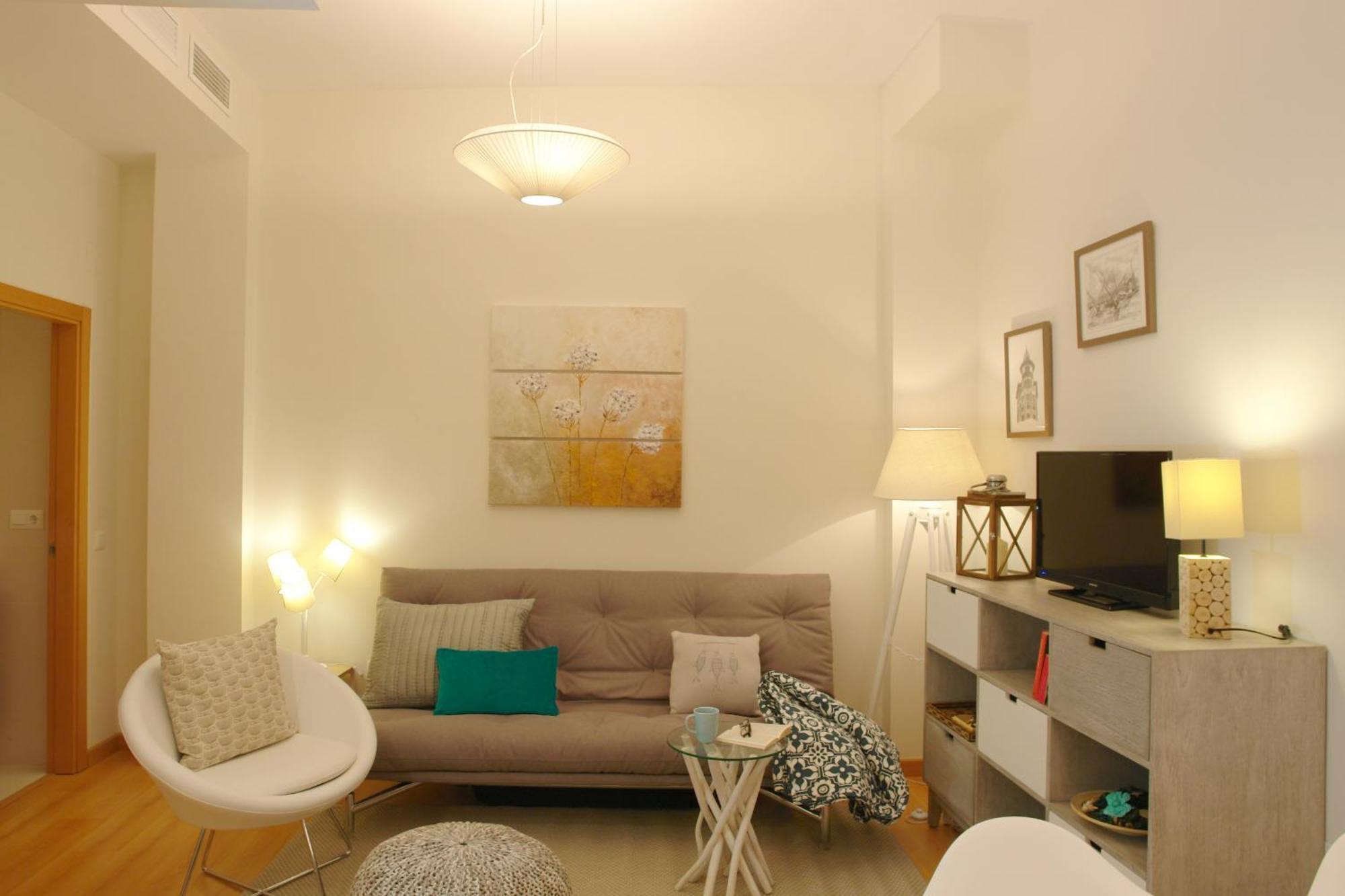 Moderno Y Centrico Apartamento 1 Dormitorio Málaga Buitenkant foto