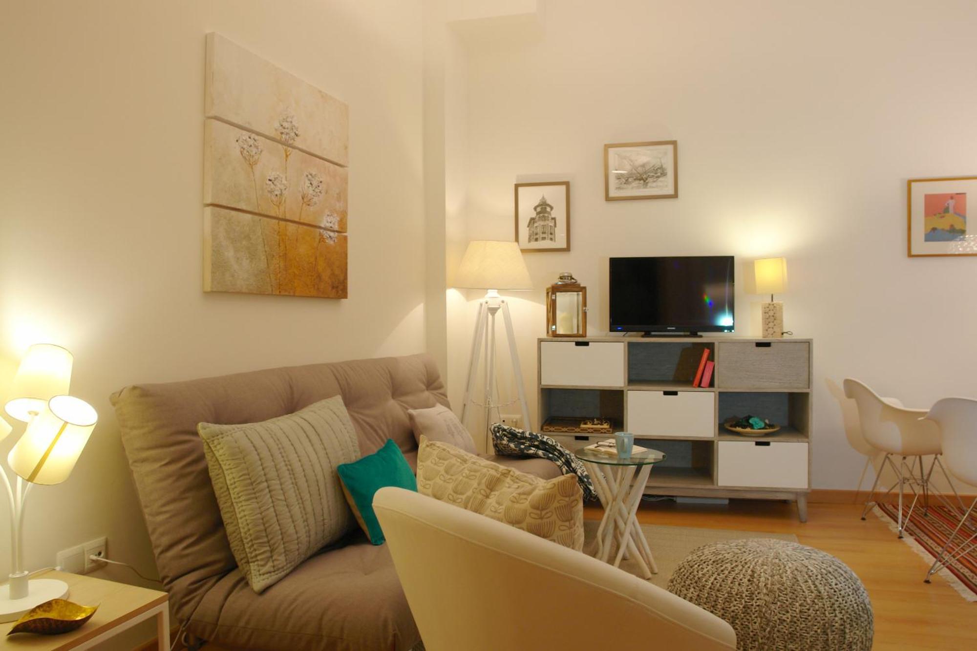 Moderno Y Centrico Apartamento 1 Dormitorio Málaga Buitenkant foto